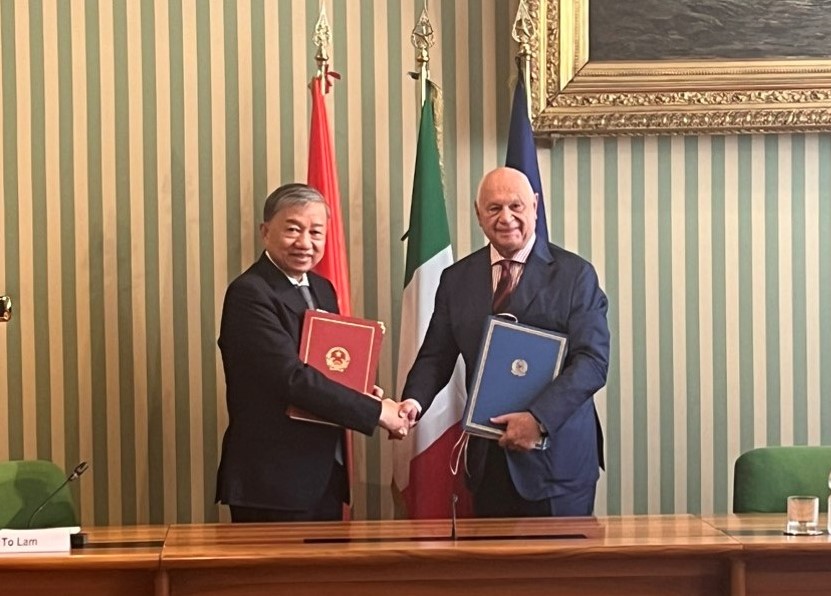 Đẩy mạnh hợp tác song phương về phòng, chống tội phạm giữa Việt Nam - Cộng hòa Italia